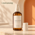 suwanong™ Citrus Gallery Grapefruit & Basil Room Spray, Non-Aerosol Home Fragrance Mist, Amber Glass Bottle, 4 fl oz